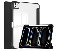 Bizon Case Tab Clear Matt z klapką do iPad Air 13 2025 / 2024 Czarny