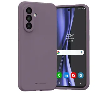 Etui Mercury Silicone do Galaxy A36 Fioletowy