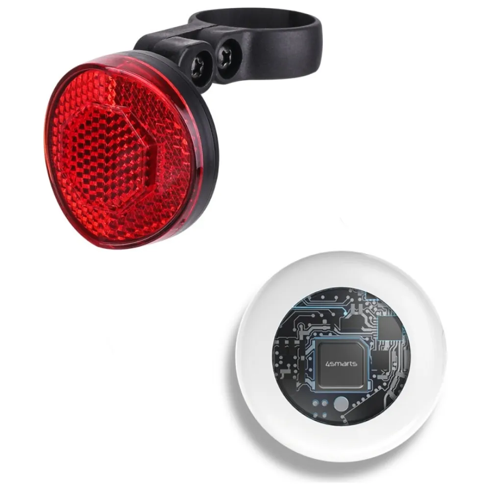 Lokalizator 4smarts 541611 SkyTag z odblaskiem rowerowym Czarno-czerwony