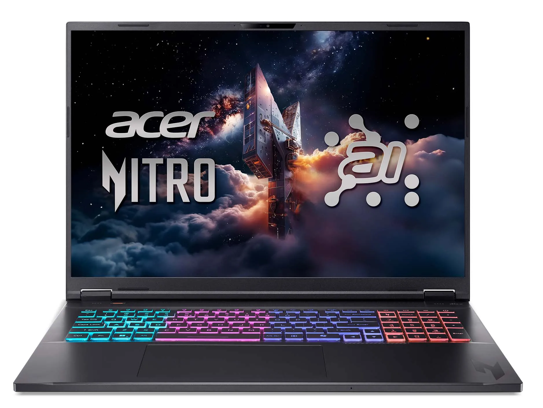 Laptop gamingowy Acer Nitro 18 AI AN18-61 18" 165Hz Ryzen AI 7 350 32GB RAM 1TB Dysk SSD RTX5060 DLSS4 Czarny Funkcje AI