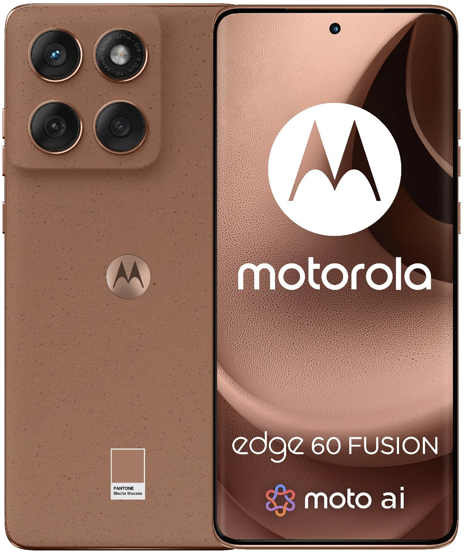 Smartfon Motorola Edge 60 Fusion 8/256GB 6.67" 120Hz 50Mpix Brązowy