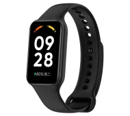 Bizon Strap + Case Watch Dots do Xiaomi Redmi Smart Band 2 / Mi Band 8 Active Czarny