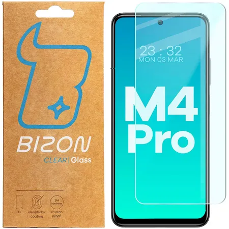 Szkło hartowane Bizon Clear do Xiaomi Poco M4 Pro