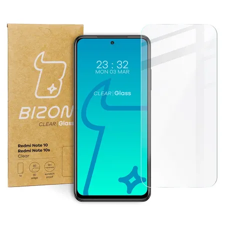 Szkło hartowane Bizon Clear do Xiaomi Redmi Note 10 / 10s