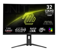 MSI MAG 321CUPDF 32" 4K Rapid VA Dual Mode 160Hz/320Hz 0,5ms Zakrzywiony Gamingowy