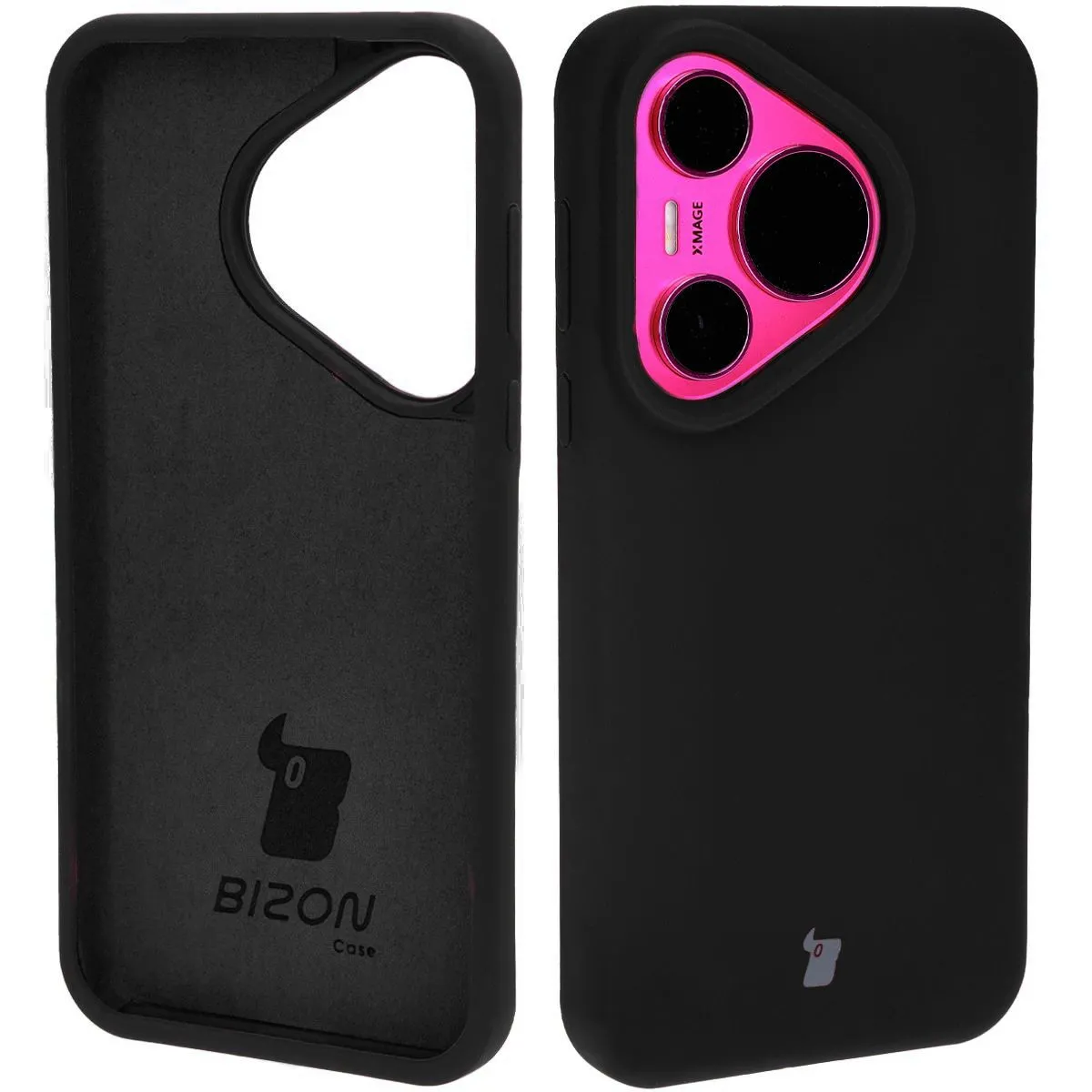 Etui Bizon Bizon Soft Case do Huawei Pura 70 Czarny