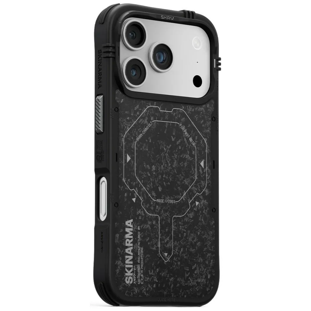 Etui Skinarma Vektor MagSafe do iPhone 17 Pro Czarny