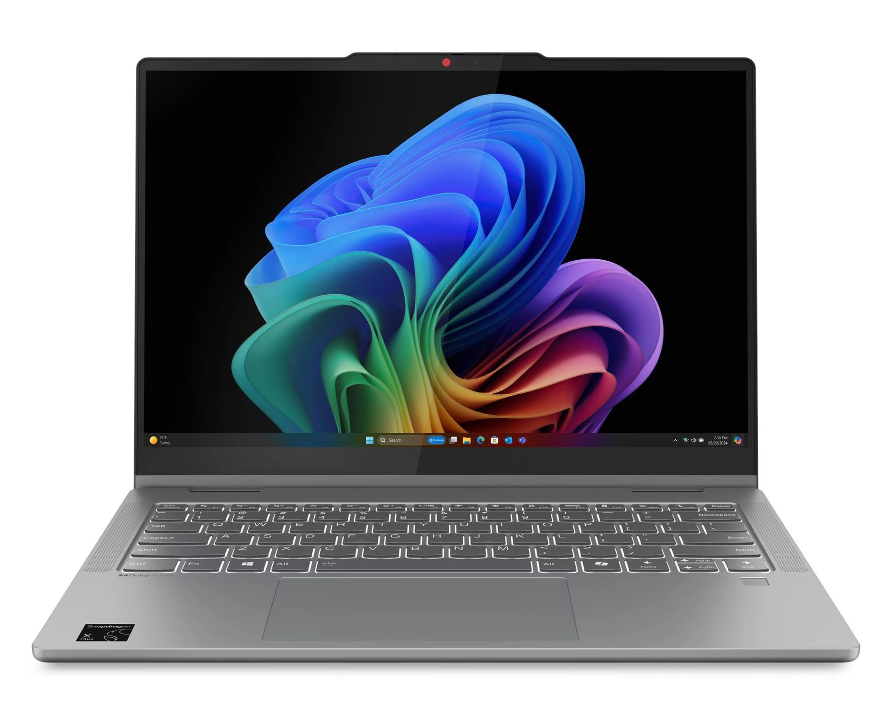 Lenovo IdeaPad 5 2-in-1 14Q8X9 OLED 14" Snapdragon X Plus X1P-42-100 16GB RAM 512GB Dysk SSD Win11 Pro Szary Funkcje AI