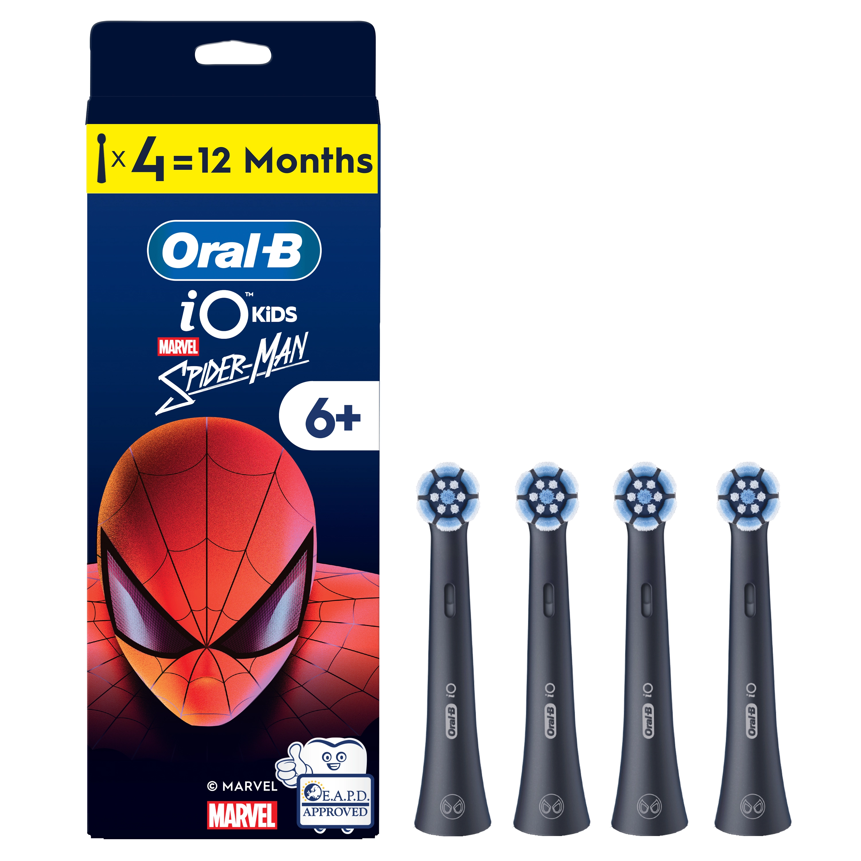 Końcówka do szczoteczki dla dzieci Oral-B iO Kids Marvel Spiderman 4szt.