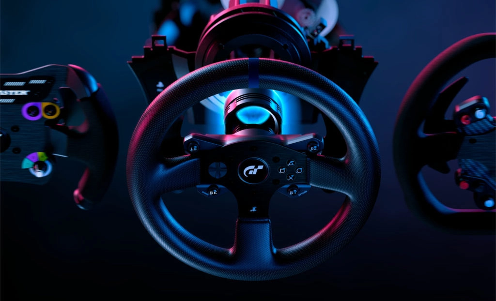 Kierownica Thrustmaster T300 RS GT Edition z pedałami do PS5, PS4, PS3, PC Force Feedback