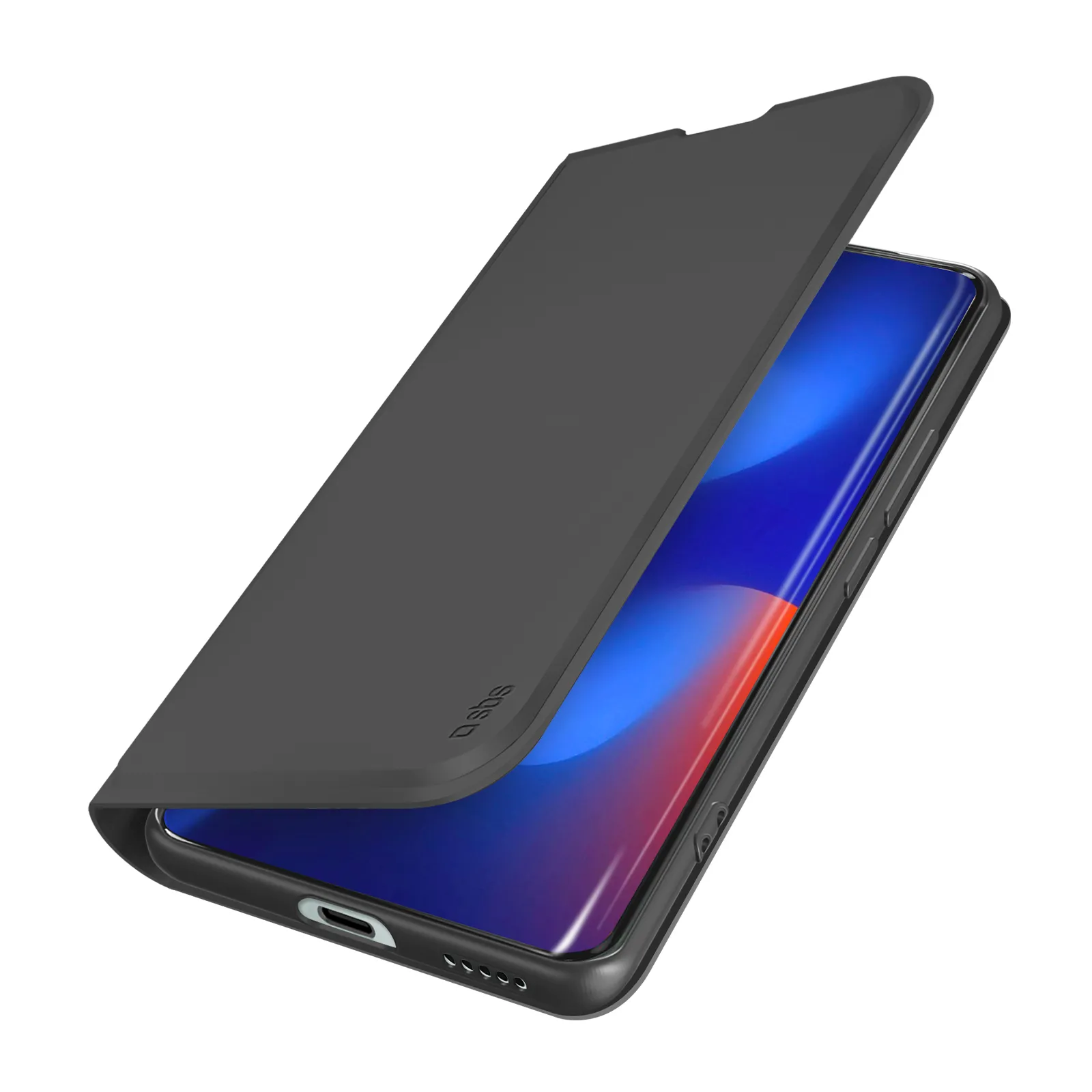 Etui SBS Smooth Wallet do Redmi Note 15 Czarny