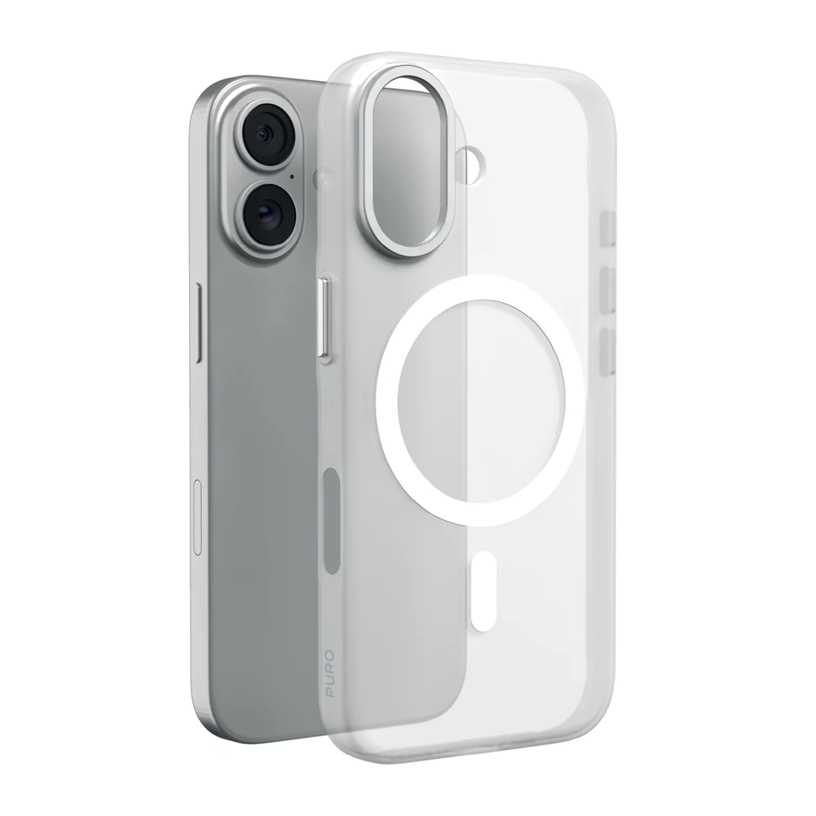 Etui Puro LIGHTFEEL do iPhone 17 Biały