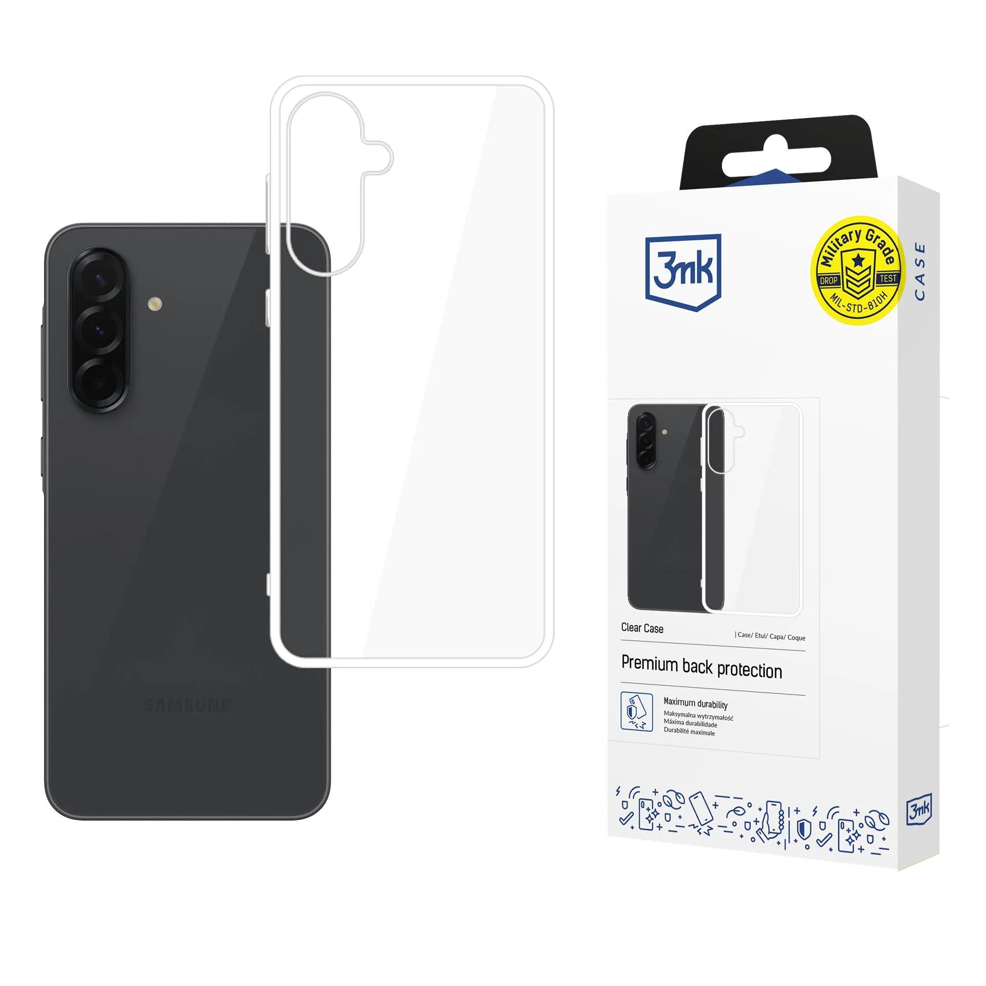 Etui 3mk Clear Case do Samsung Galaxy A37