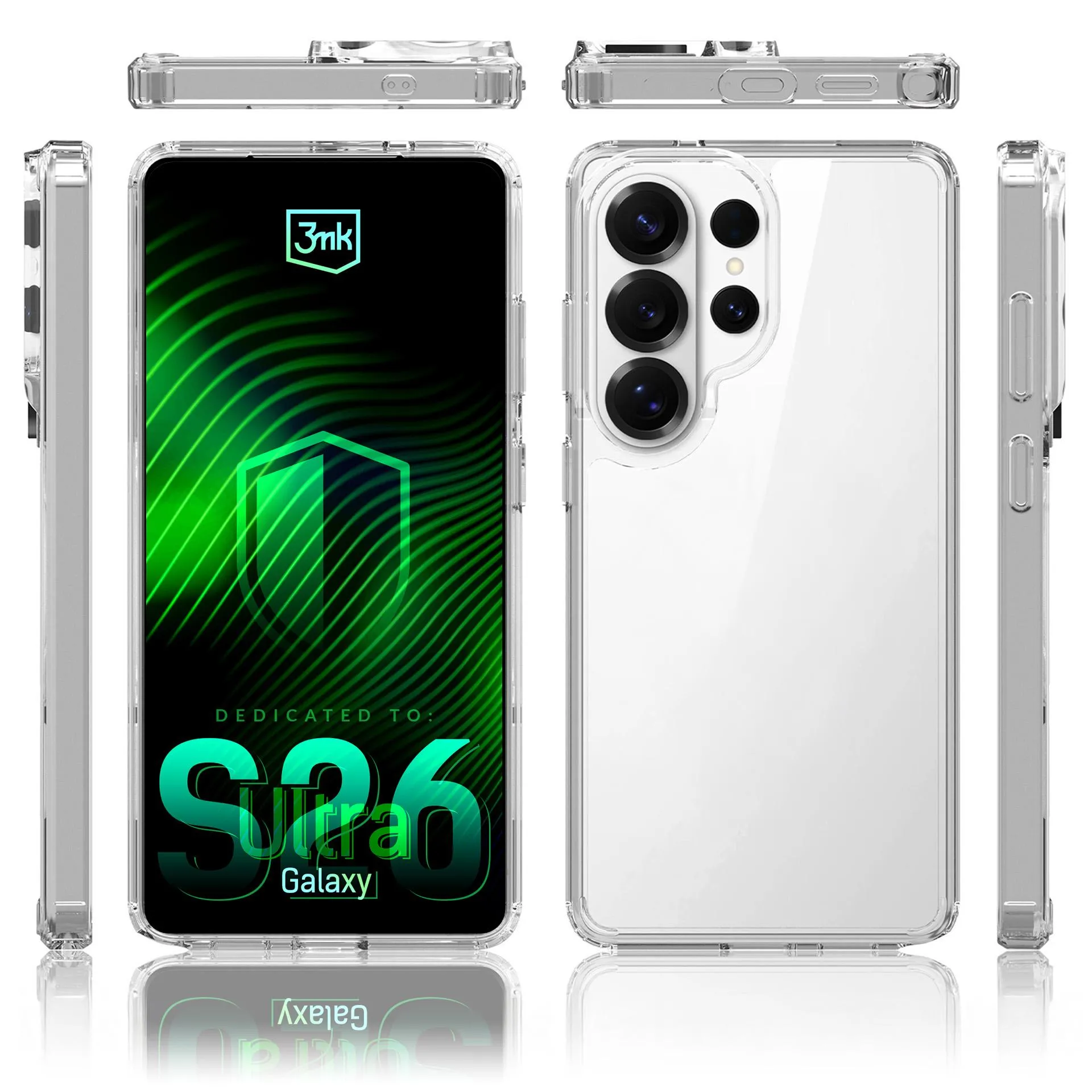 Etui 3mk Armor Case do Galaxy S26 Ultra Przezroczysty