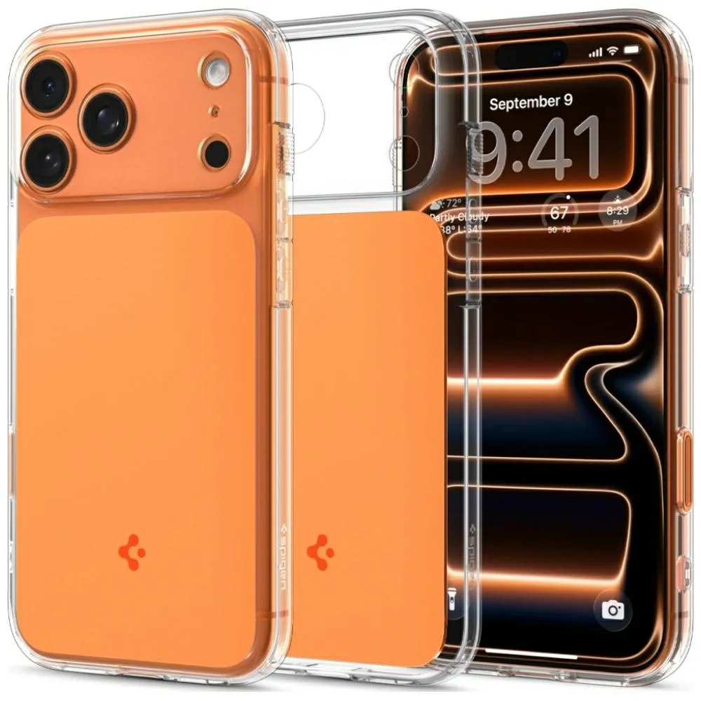 Etui Spigen Ultra Hybrid T Mag MagSafe do iPhone 17 Pro Max Pomarańczowy