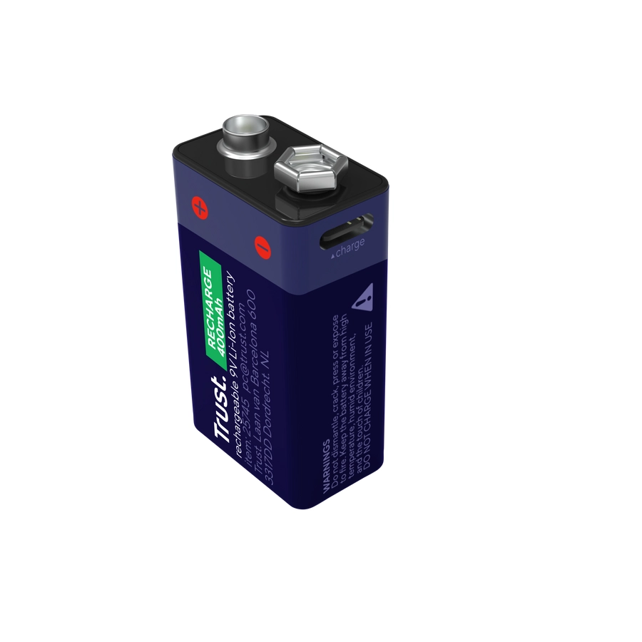 Akumulator Trust 25745  9V USB-C 400mAh