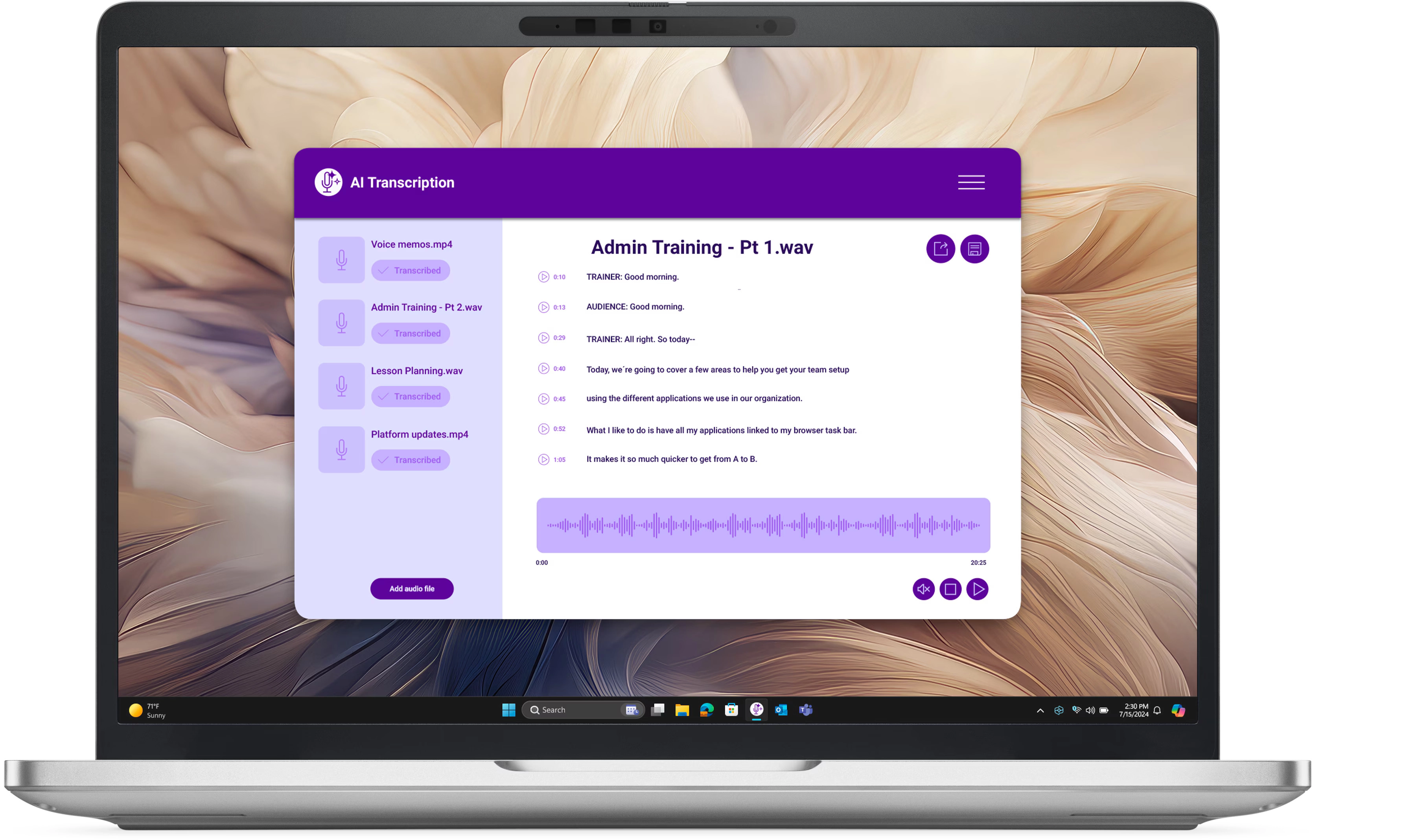 Laptop biznesowy Dell Pro 13 Plus PB13250 13,3" Ultra 5 235U 16GB RAM 512GB Dysk SSD Win11 Pro Srebrny Funkcje AI