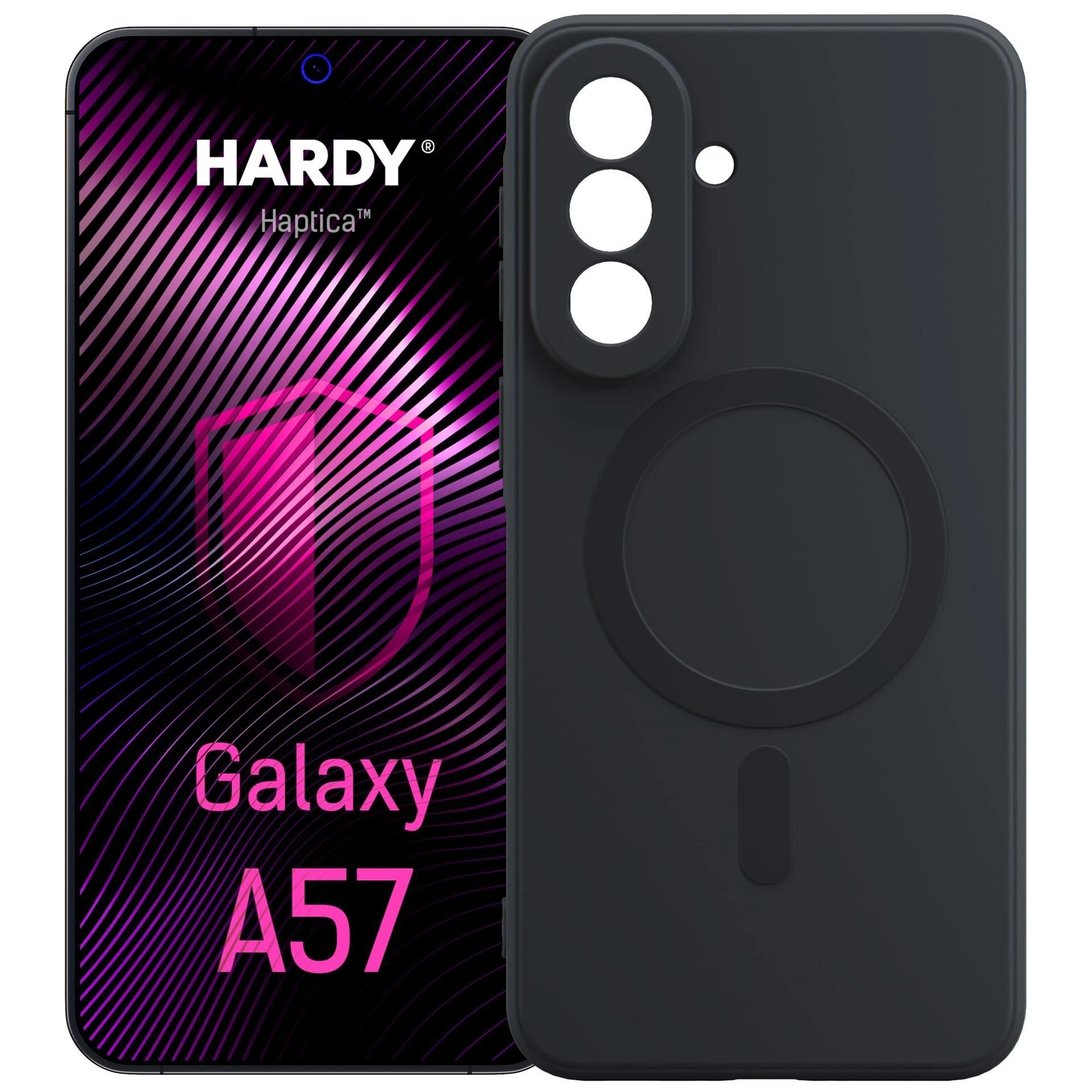 Etui 3mk Hardy Haptica MagCase do Galaxy A57 Czarny