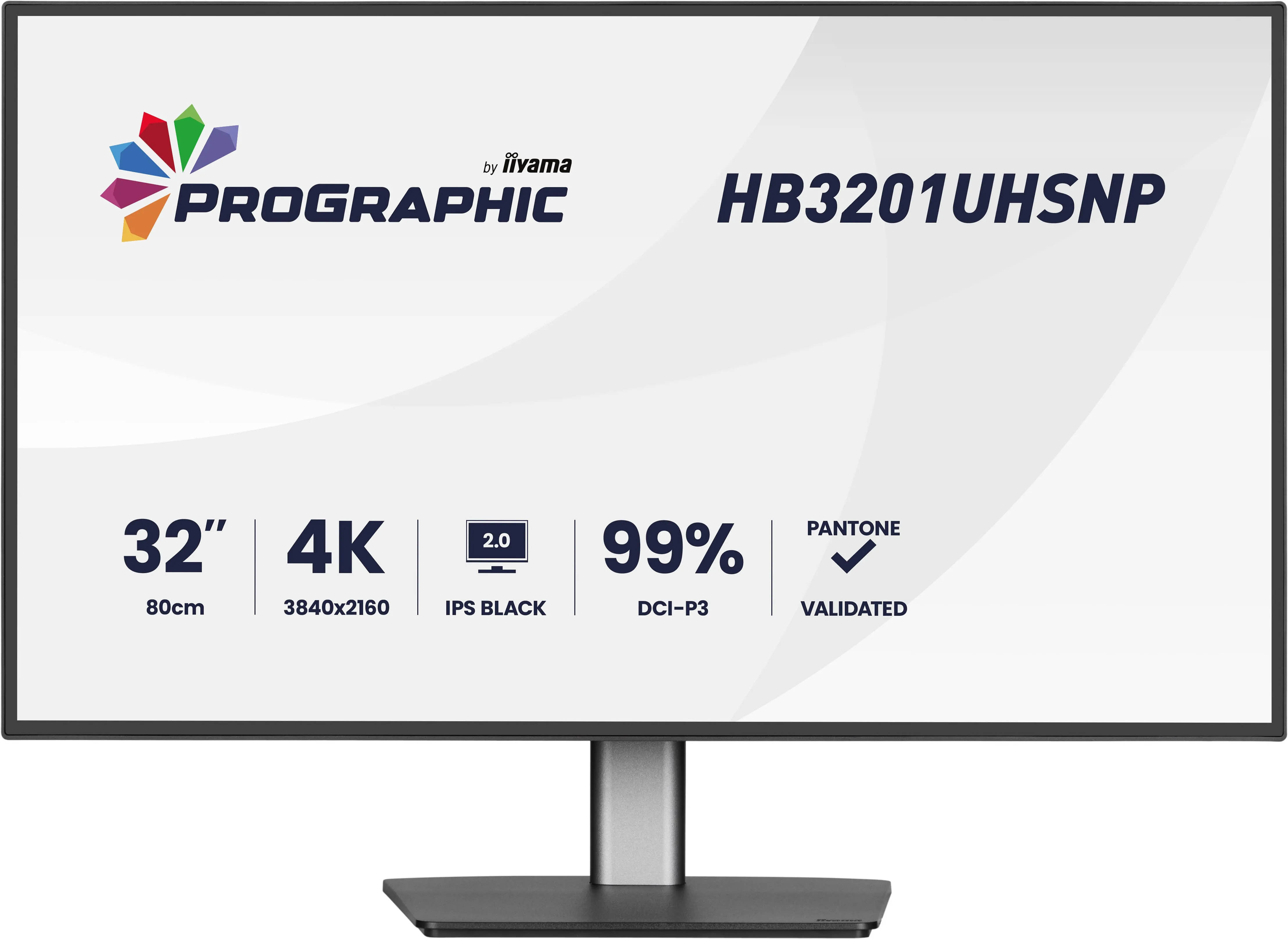 Monitor iiyama ProGraphic HB3201UHSNP-B1 31,5" 4K IPS Black 2.0 60Hz 4ms Profesjonalny