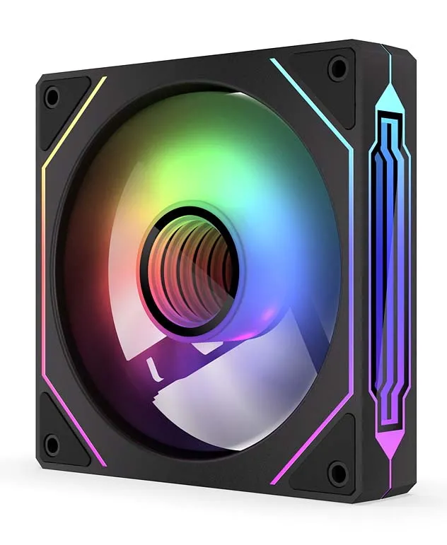 Wentylator Krux Corvus 120 ARGB 120mm Czarny