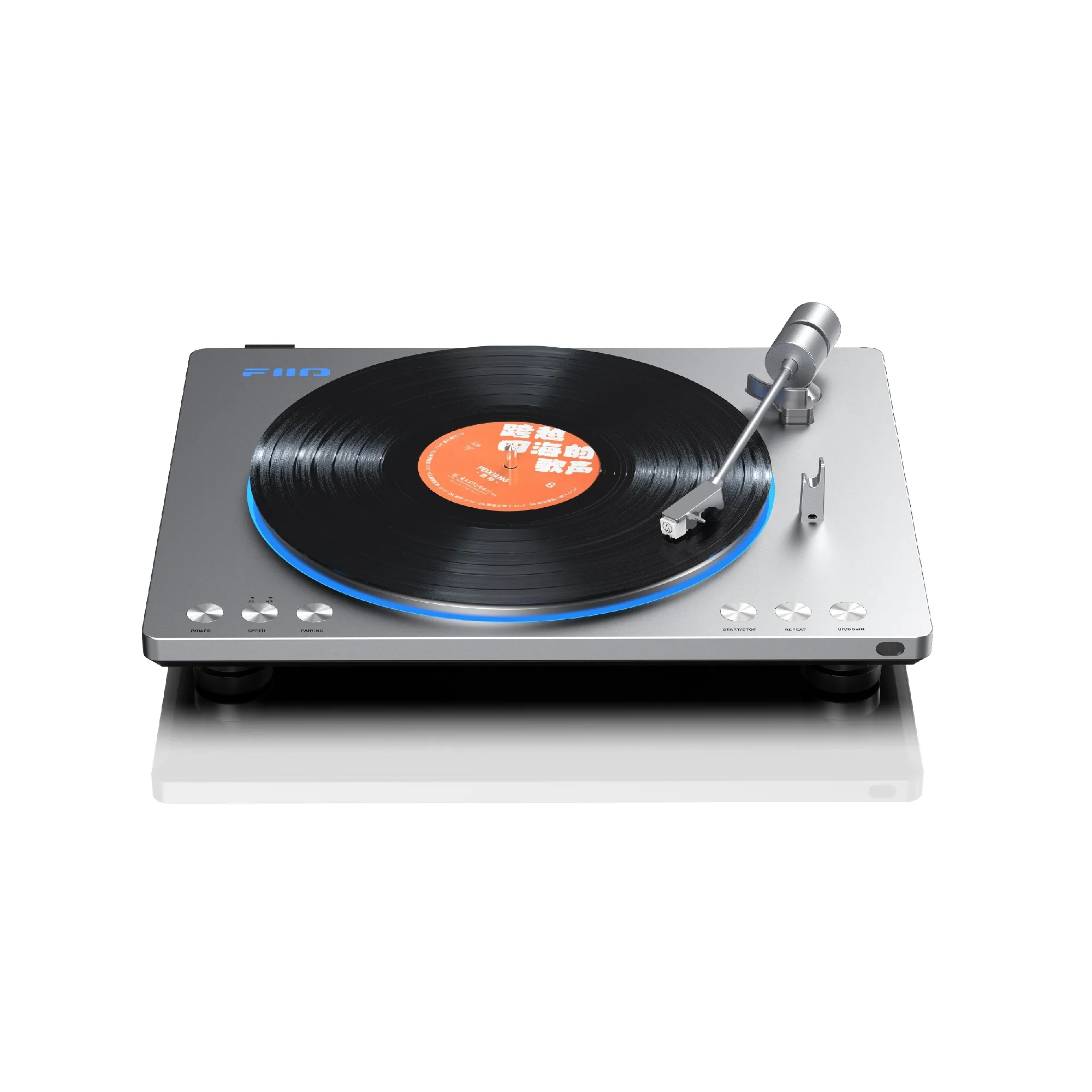 Gramofon FiiO TT13 Automatyczny Napęd paskowy Przedwzmacniacz Srebrny