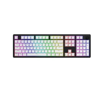 Klawiatura mechaniczna Hator Skyfall 100 Wireless Aurum Lemon Czarno-Szary