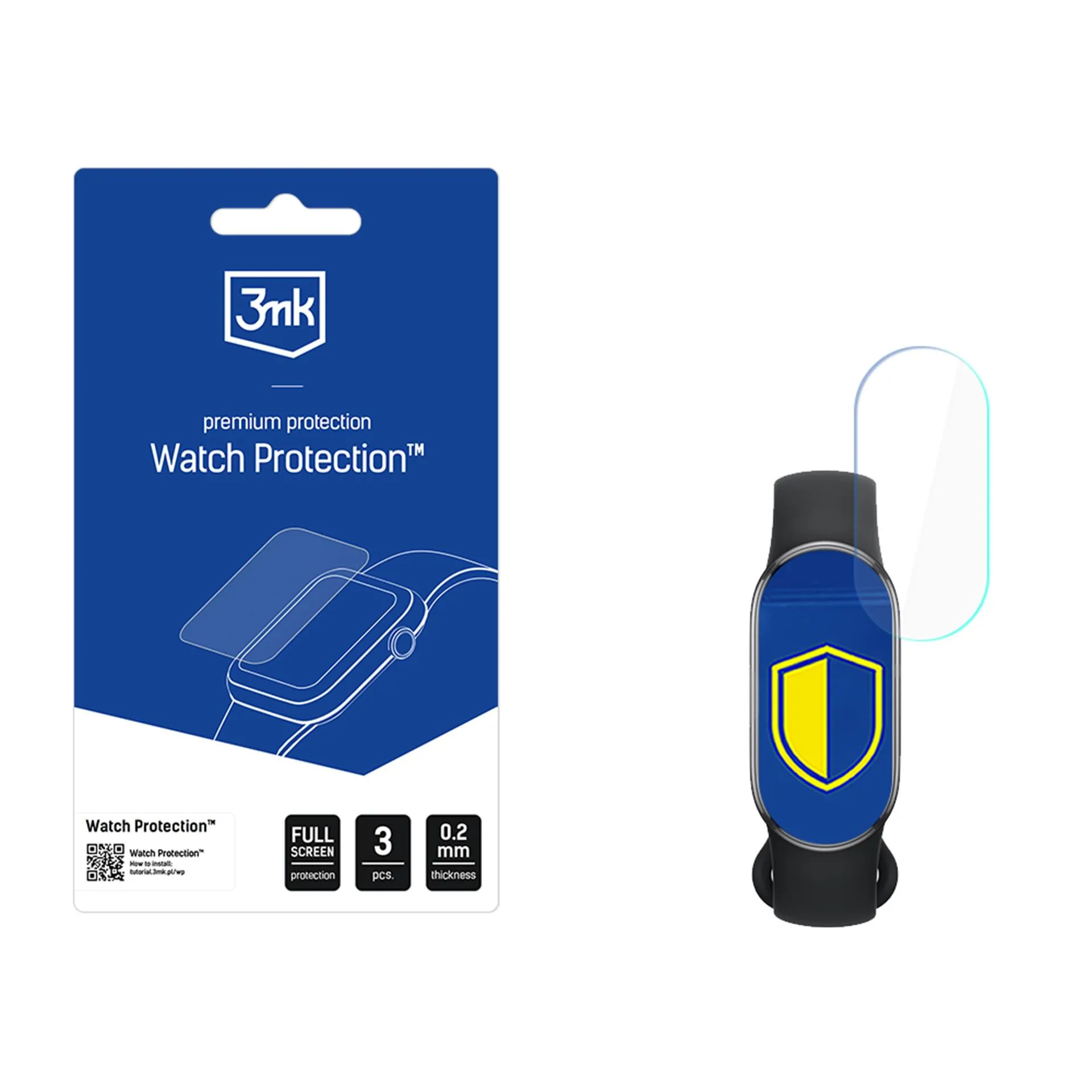 Folia ochronna 3mk Watch Protection ARC do Xiaomi Smart Band 10