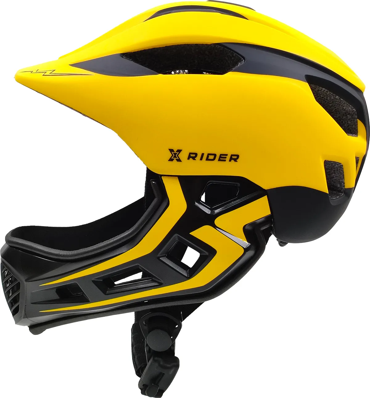 Kask XRIDER XRKFH004S S Czarno-żółty