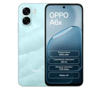 Smartfon OPPO A6x 4/128GB 6,75" 120Hz 13Mpix Niebieski