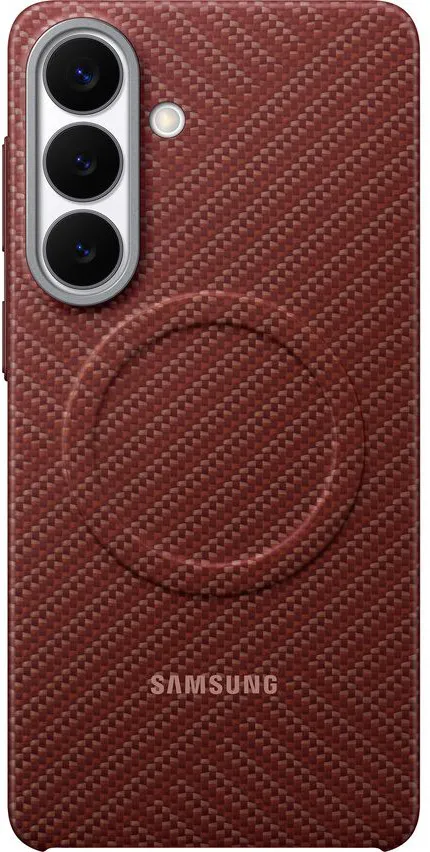Etui Samsung Carbon Magnet do Galaxy S26+ Czerwony
