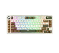 Royal Kludge RK-L75 BG Tactile Beige Switch Zielono-Brązowy