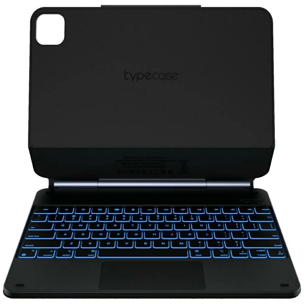 Etui na tablet Typecase Edge z klawiaturą do iPad Air 13" M2 2024/M3 2025/M4 2026 Czarny