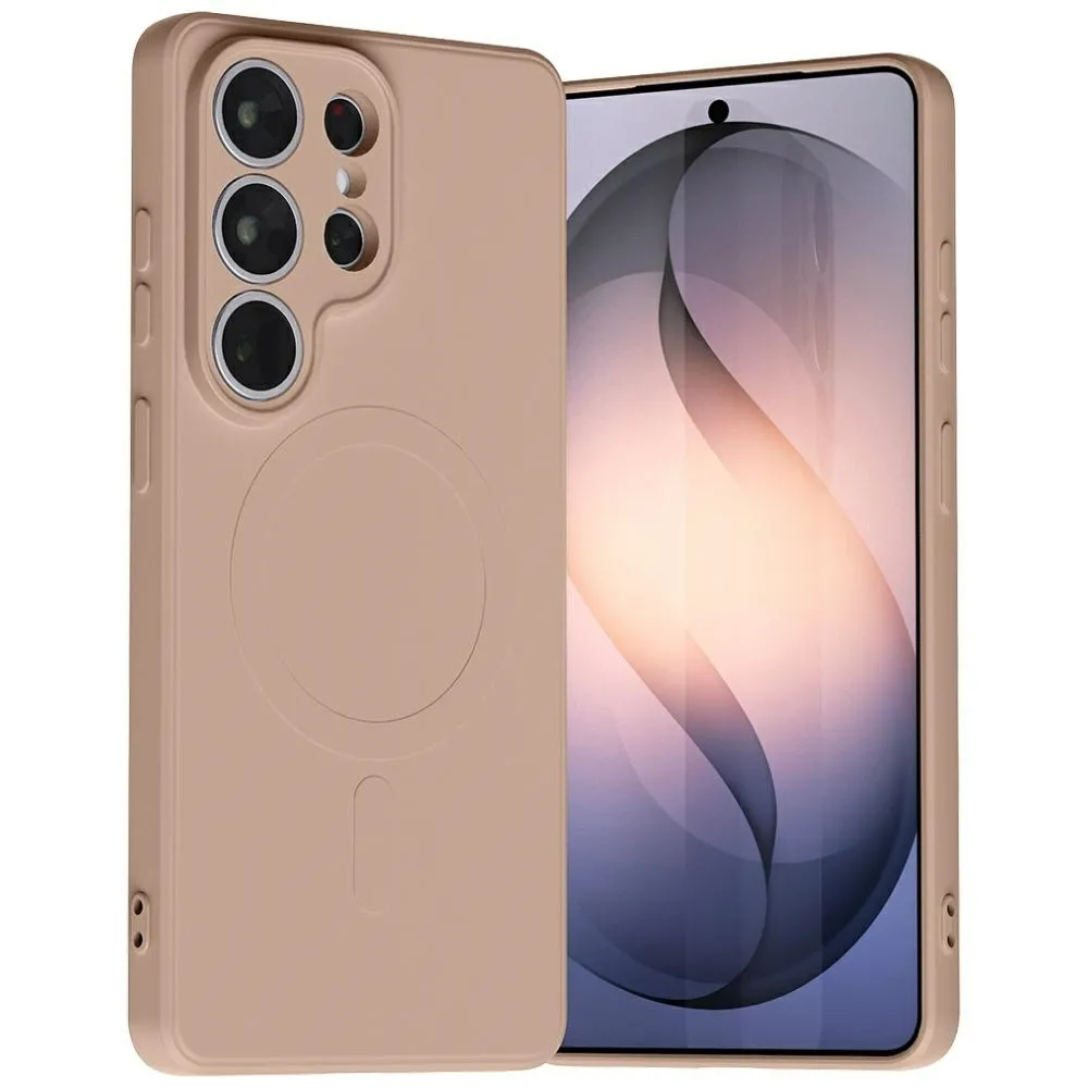 Etui Mercury Semi-Silicone MagSafe do Galaxy S26 Ultra Różowy