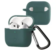 Bizon Case Headphone Silicone do Airpods 4 Ciemnozielony