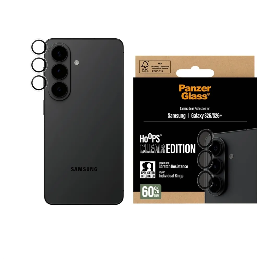 Szkło ochronne PanzerGlass Hoops Lens Protector do Galaxy S26/S26+