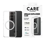 PanzerGlass Urban Explorer Transparent w. White Qi do Samsung Galaxy S26 Przezroczysty