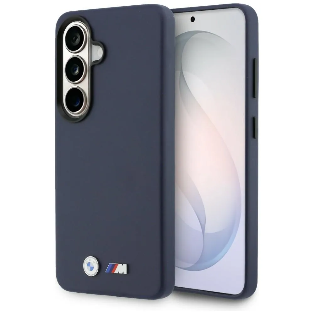 Etui BMW M Metal Logo MagSafe do Galaxy S26 Granatowy