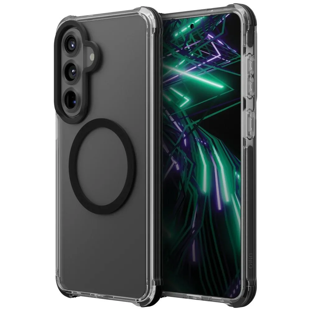 Etui UNIQ Combat Magclick Charging do Galaxy S26+ Czarny