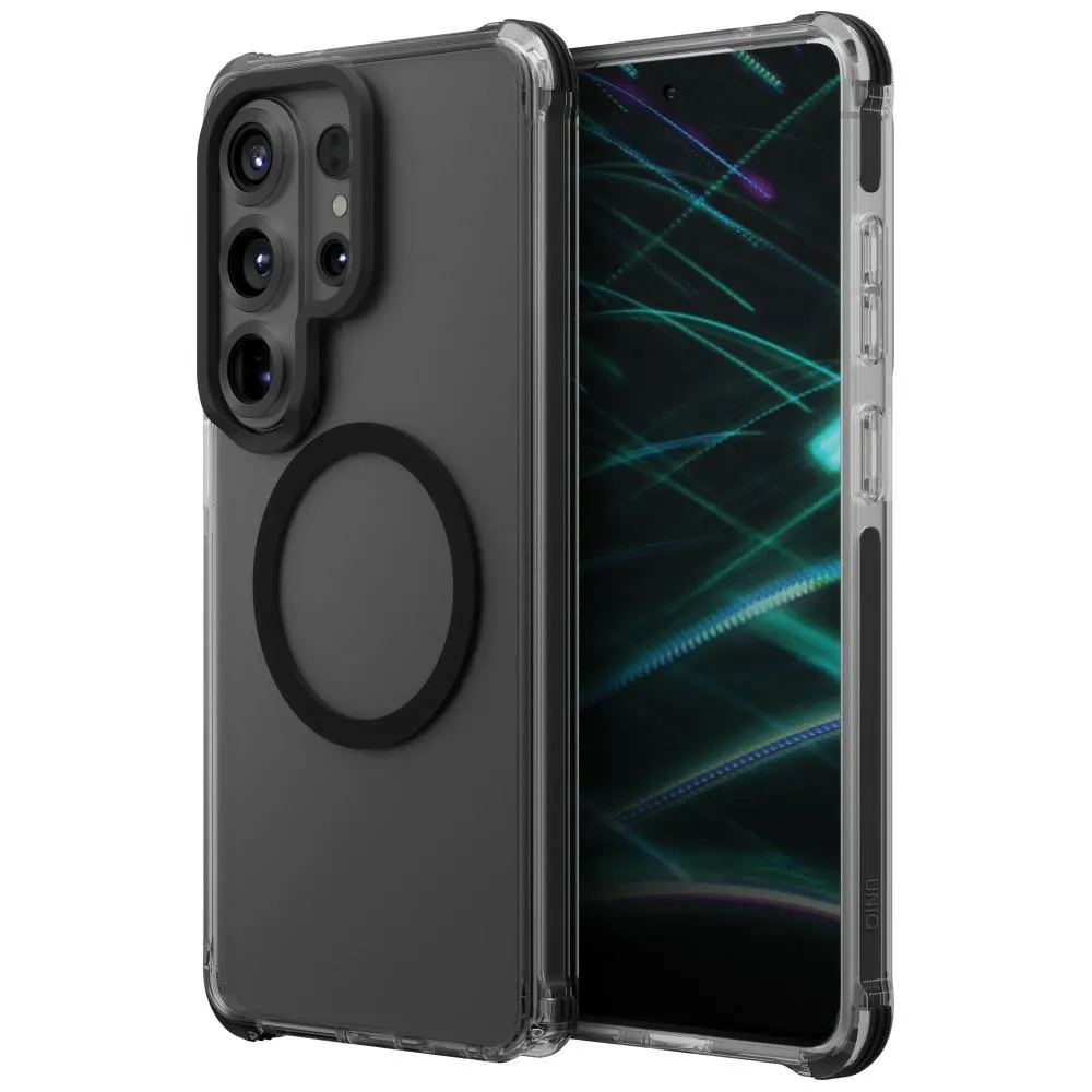 Etui UNIQ Combat Magclick Charging do Galaxy S26 Ultra Czarny