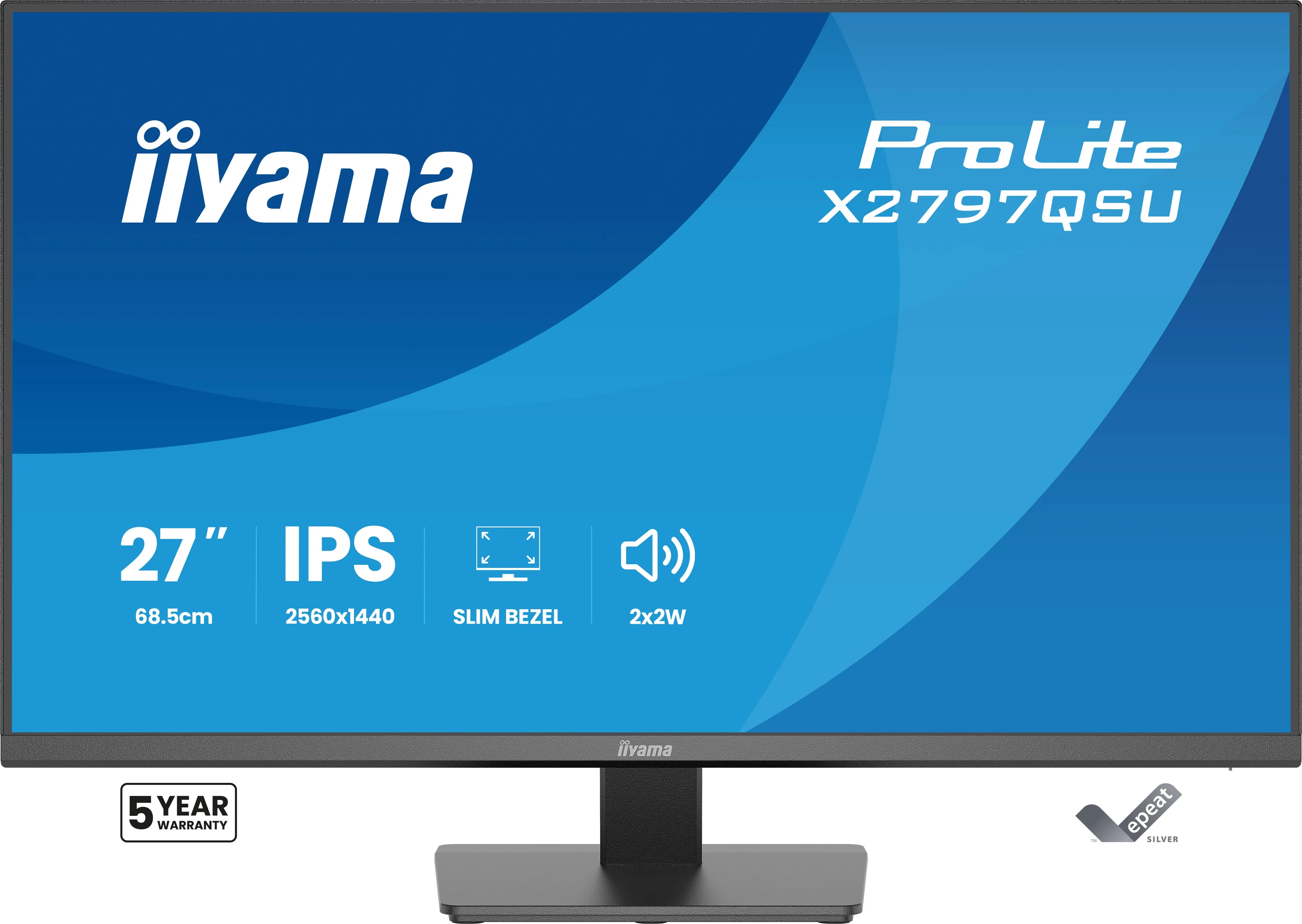 Monitor iiyama X2797QSU-B1 27" 2K IPS 75Hz 1ms MPRT