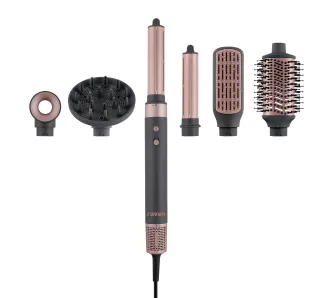 Suszarko-lokówka Raven ELSX2 1400W Jonizacja Zimny nawiew 6 końcówek w zestawie 3 poziomy temperatury