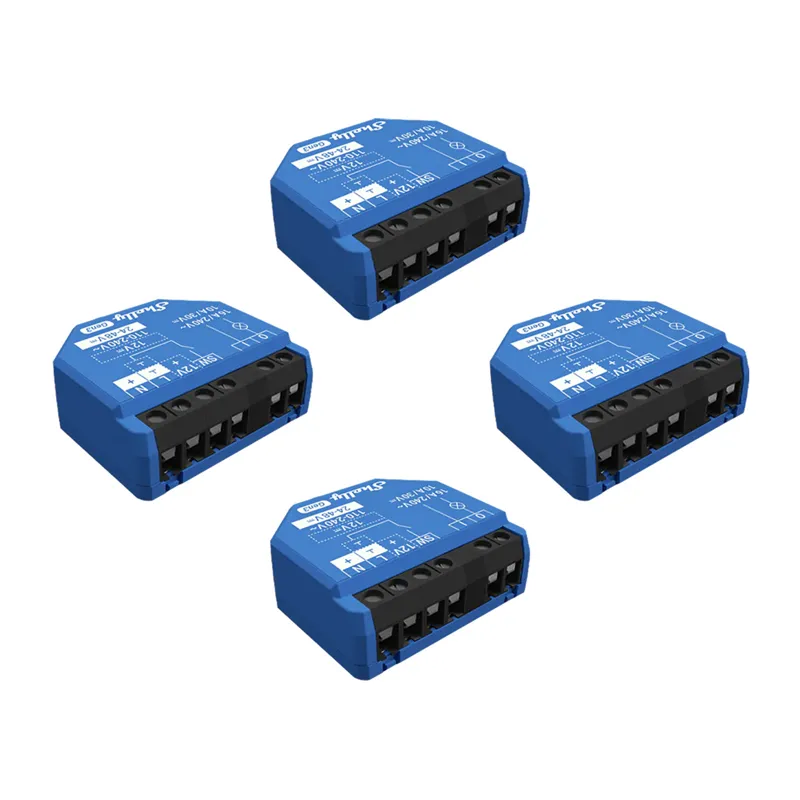 Sterownik Shelly 1 Gen3 WiFi/Bluetooth 4szt