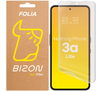 Folia ochronna Bizon matowa Film Sun do Nothing Phone (3a) Lite