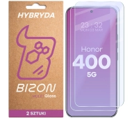 Bizon elastyczne Glass Mule Duo do Honor 400 5G 2 sztuki