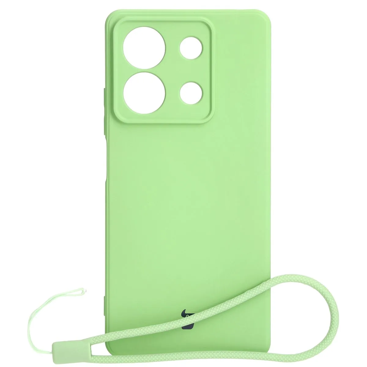 Etui Bizon Silicone Sq do Xiaomi Redmi Note 13 5G Zielony