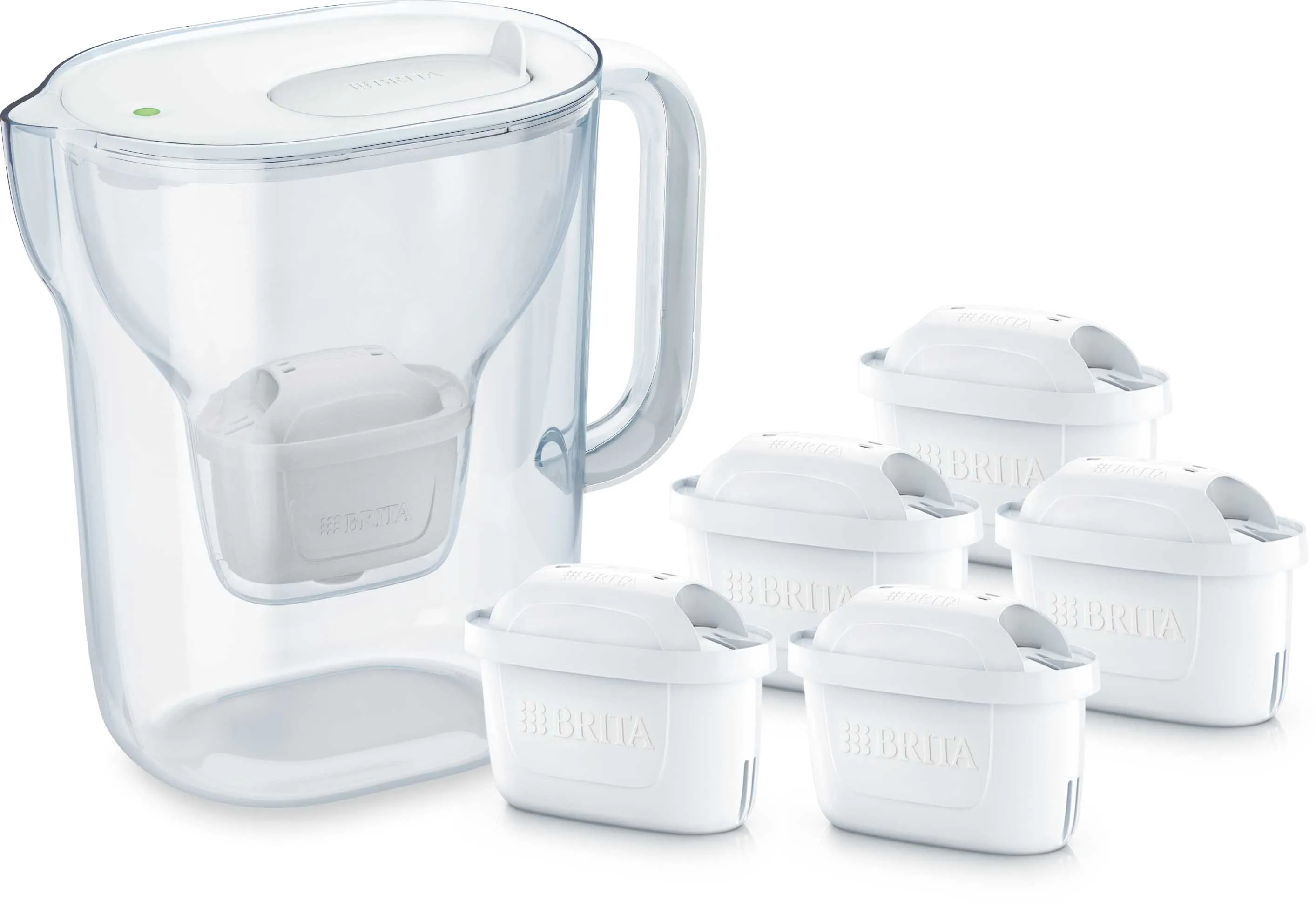 Dzbanek filtrujący Brita Style Essential XL 5 wkładów Biały