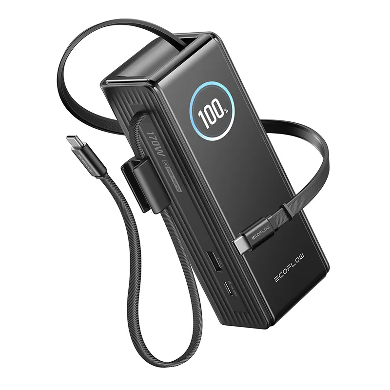 фото Внешний аккумулятор (пауэрбанк) EcoFlow Rapid 25000mAh Black (EF-RAPID25K100W-B-EU) 2