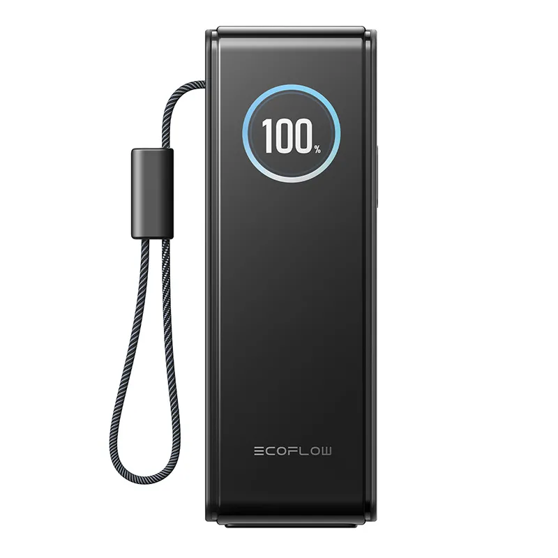 Powerbank EcoFlow RAPID 25000mAh 170W wbudowany kabel USB-C Czarny