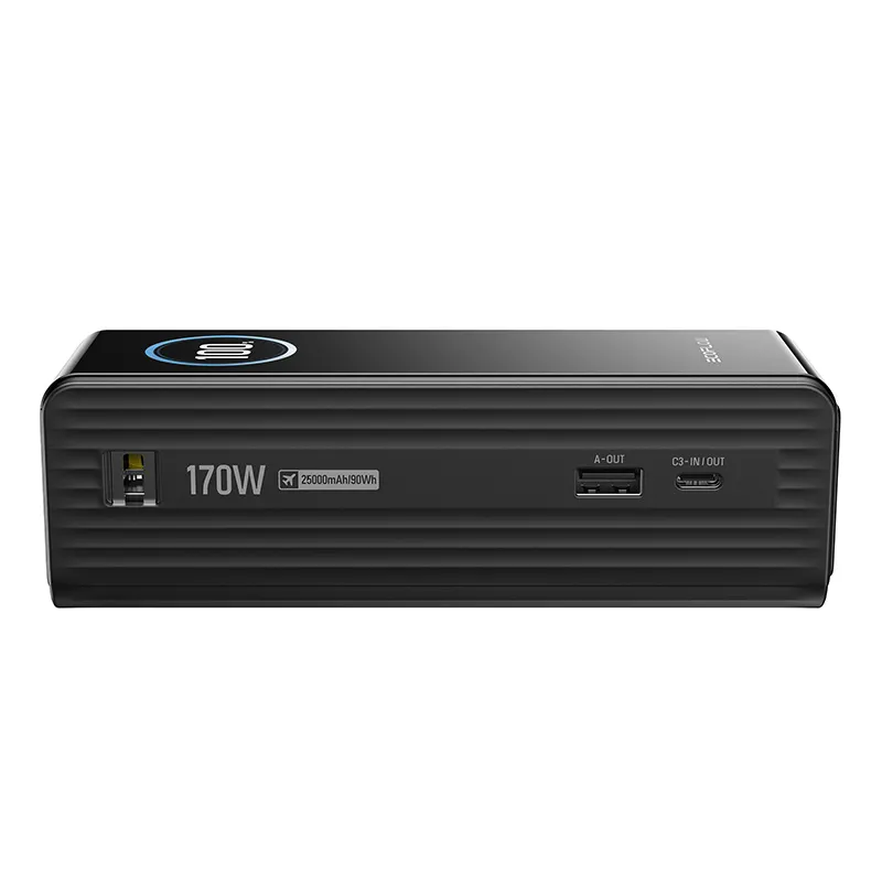 фото Внешний аккумулятор (пауэрбанк) EcoFlow Rapid 25000mAh Black (EF-RAPID25K100W-B-EU) 1
