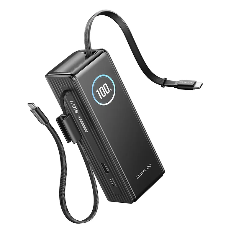 фото Внешний аккумулятор (пауэрбанк) EcoFlow Rapid 25000mAh Black (EF-RAPID25K100W-B-EU) 3